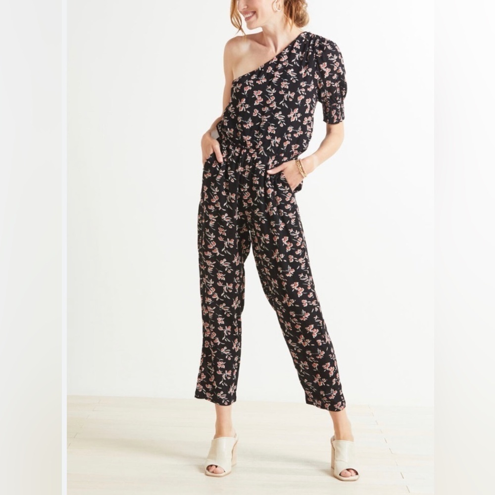 Roan and Ryan Isabella one shoulder jumpsuit size medium
